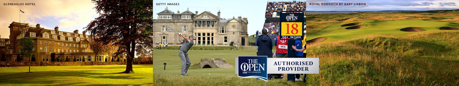 Escorted Golf Vacation Scotland Attend The 150th Open at St Andrews